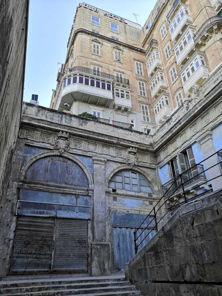 Valletta von unten