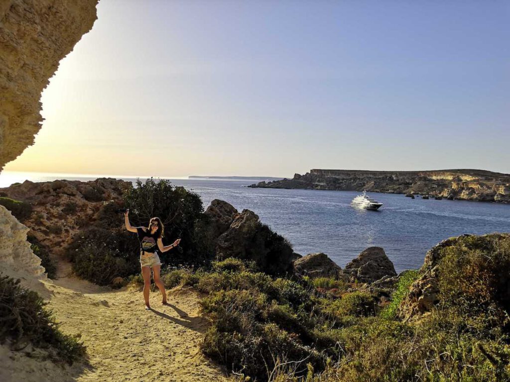 Am Rand des Golden Bay