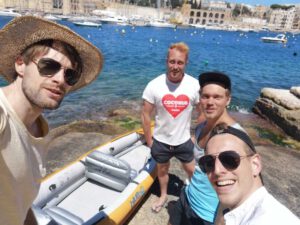 Paddeln in den Three Cities