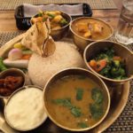 Vegetarisches Thali – lecker!
