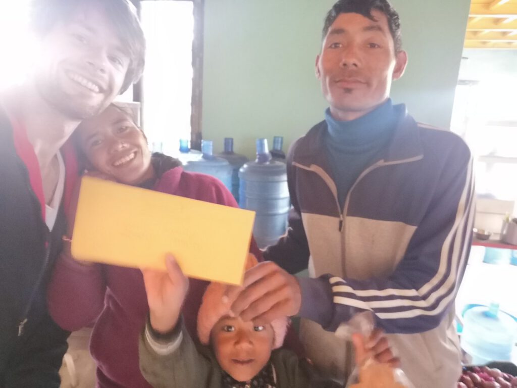 Weihnachtsfeier Schule Kathmandu